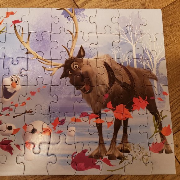 DISNEY FROZEN PUZZLE - 48 PIECE - OLAF and SVEN - Picture 4 of 5
